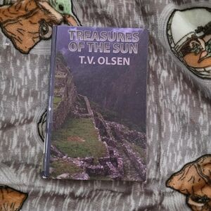 Treasures of the Sun by T.V. Olsen - Purple Cover Paperback